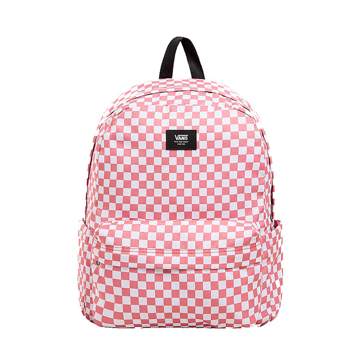 Vans Old Skool Check Backpack Pink Boardvillage Streetwear Suomalainen Katumuodin Verkkokauppa