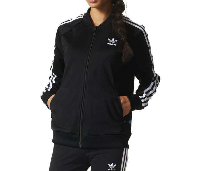 Adidas Supergirl Track Jacket Black - | Suomalainen Katumuodin Verkkokauppa