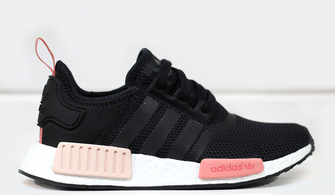 adidas nmd black and pink