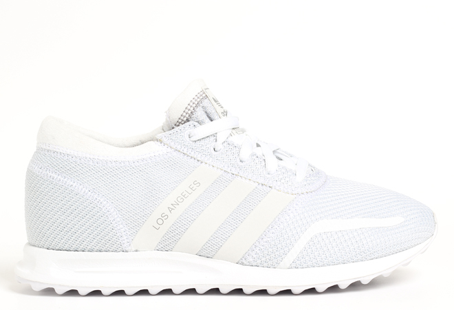 adidas los angeles white leather