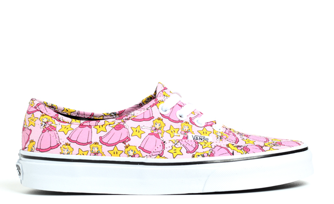 vans nintendo princess peach