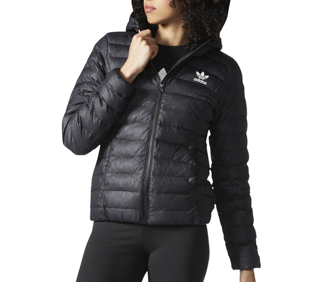 adidas slim jacket black
