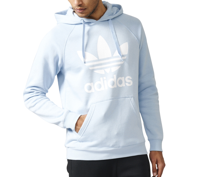 adidas hoodie easy blue