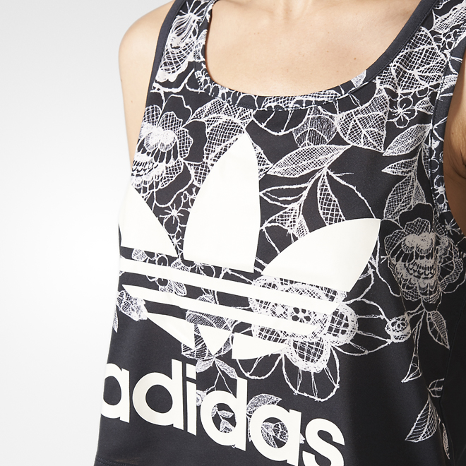 Cropped adidas florido shop