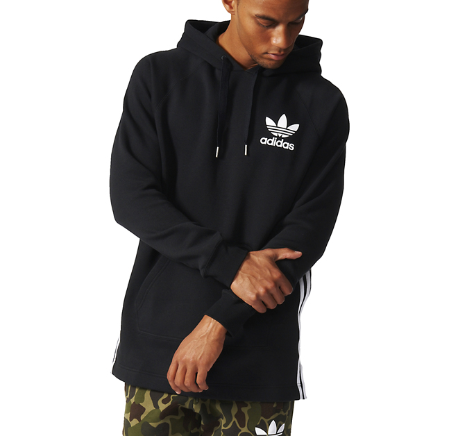 adidas long hoodie