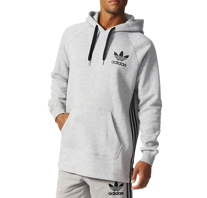 Long hoodie adidas Clearance