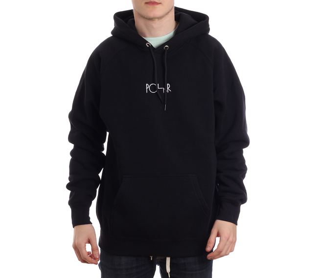polar hoodie black