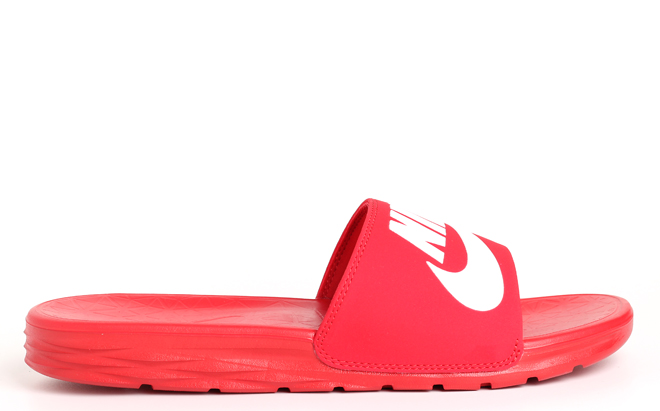 nike sb sandals red