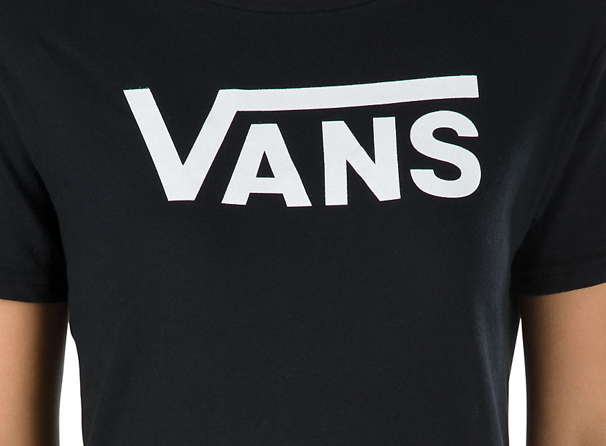 Vans Womens Timeless Basic Tee Black Boardvillage Streetwear
