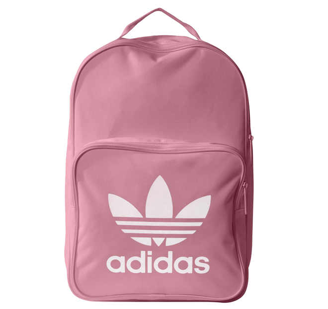 Adidas trefoil backpack top pink