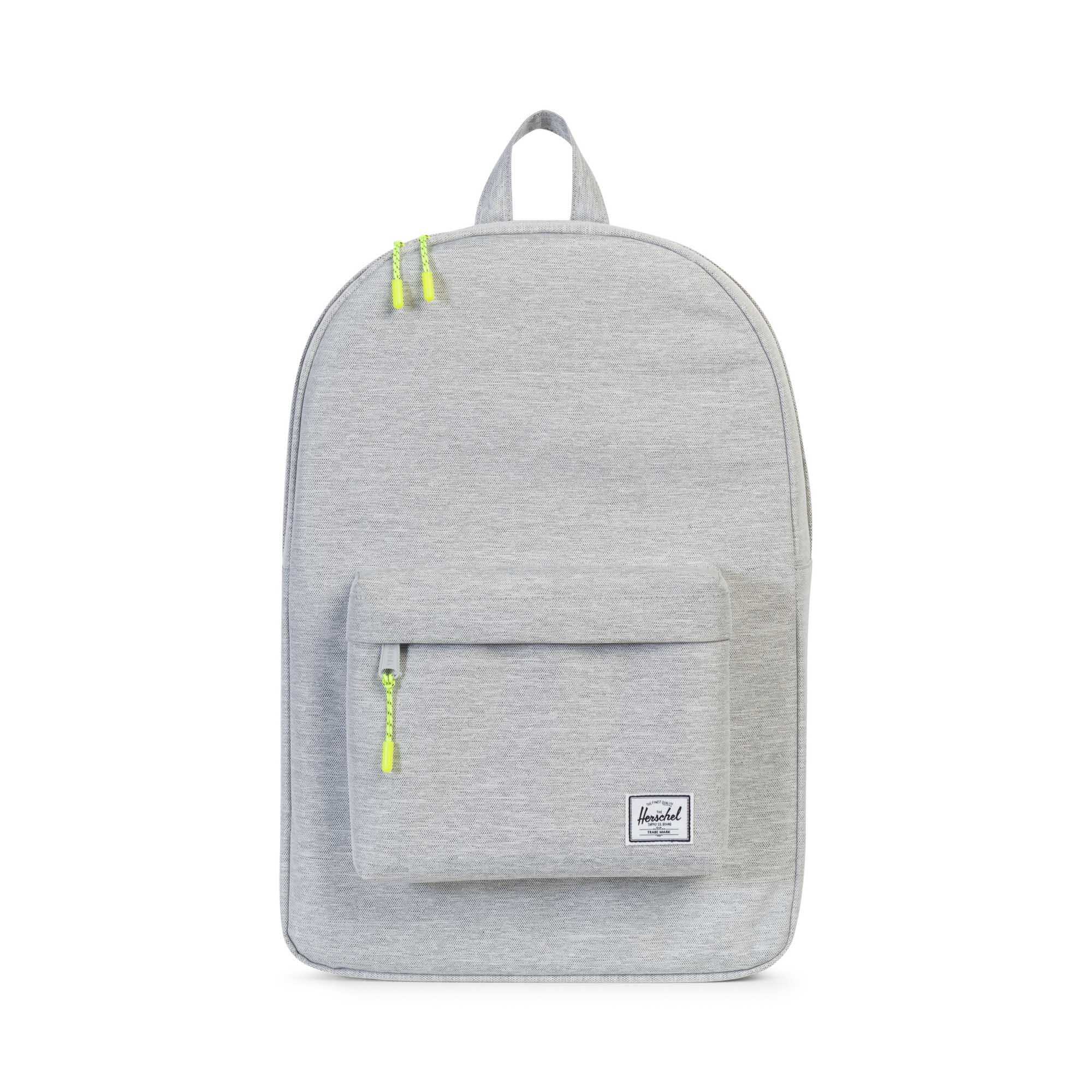 Herschel Classic Backpack Light Grey Crosshatch Boardvillage
