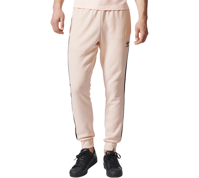 pink adidas track pants mens