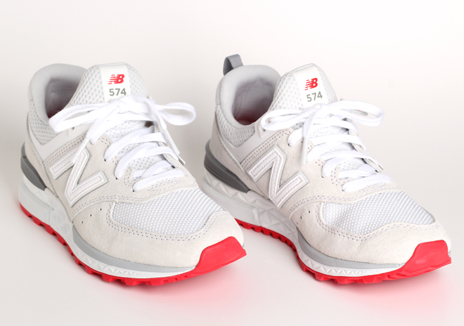 new balance 574 sneakers in off white