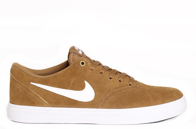 Nike SB Check Solarsoft Golden Beige / White - Boardvillage