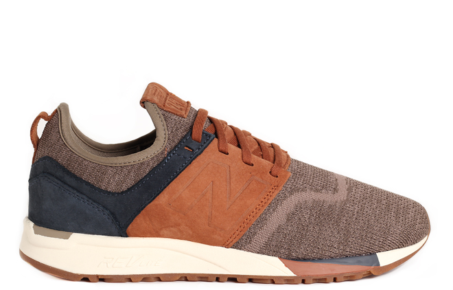 new balance 247 luxe brown leather