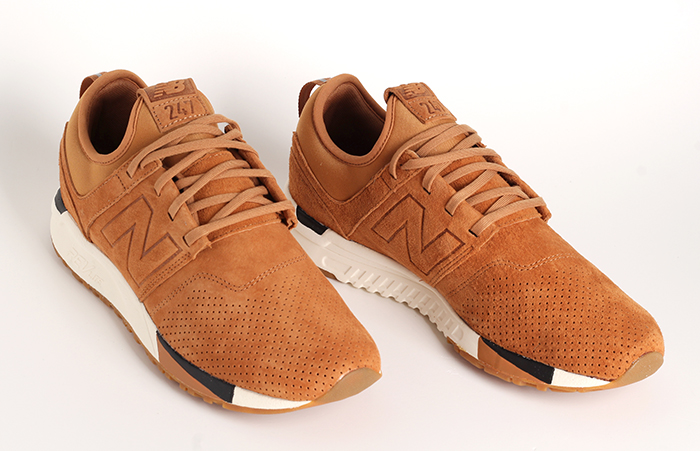 new balance 247 luxe brown tan