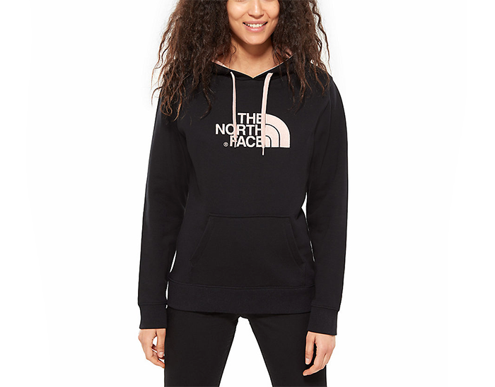 north face black hoodie womens