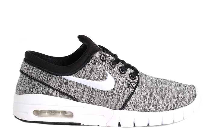sb janoski max black and white