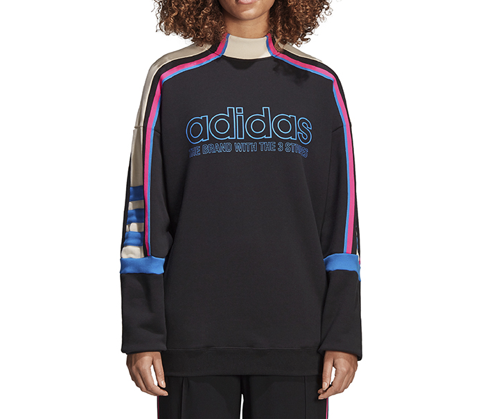 Adidas Womens Sweatshirt Black Boardvillage Streetwear Suomalainen Katumuodin Verkkokauppa