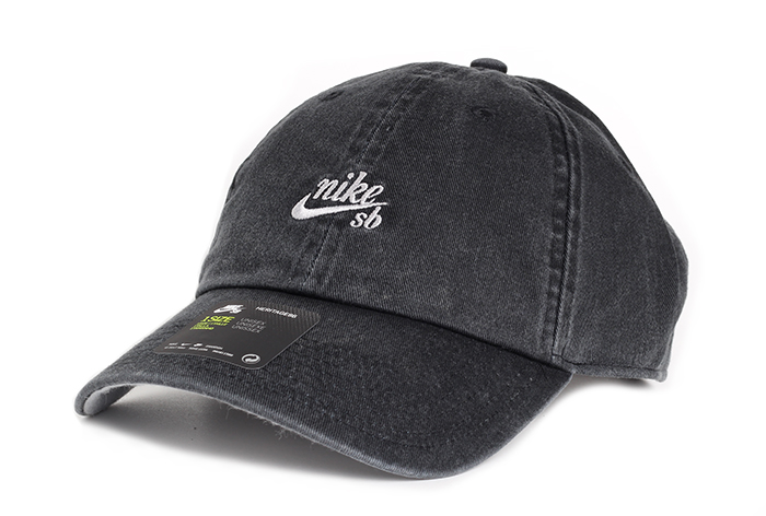 nike sb h86 icon all black strapback hat