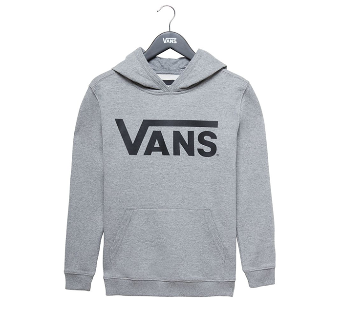 grey vans sweater