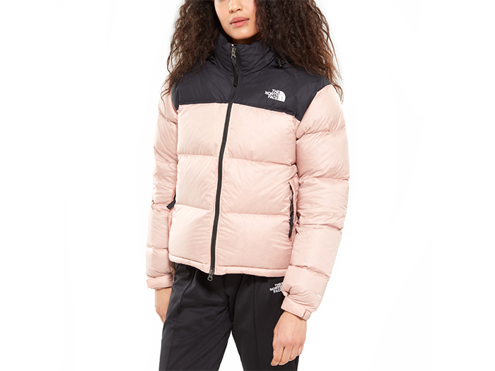 north face nuptse 1996 misty rose