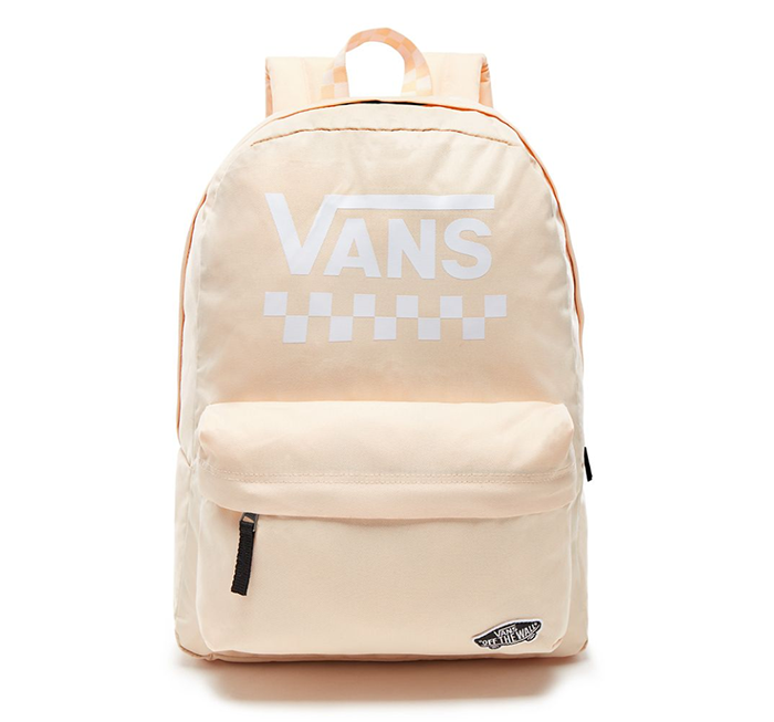 vans realm backpack bleached apricot