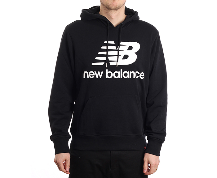 new balance hoodie black