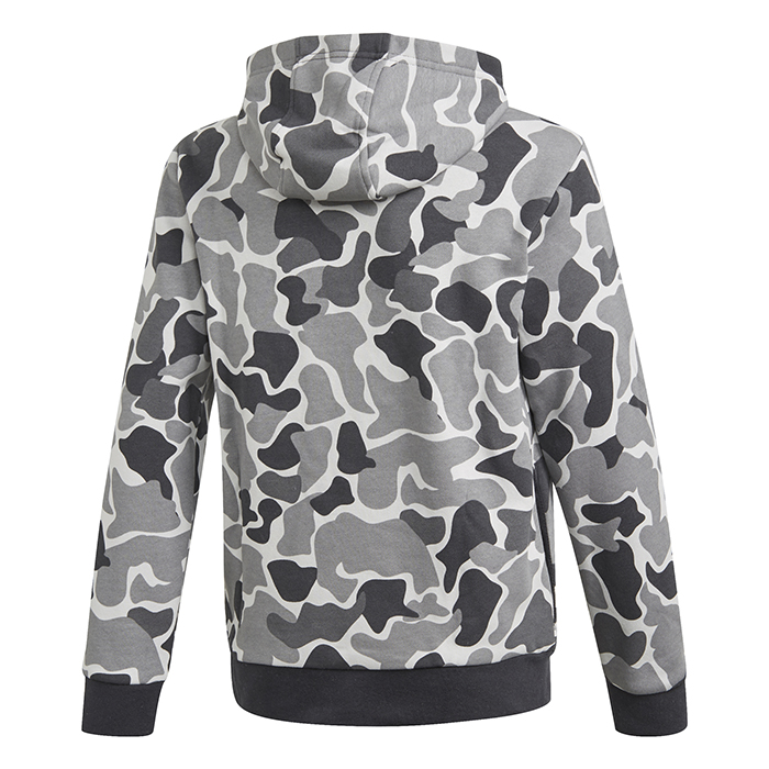 Adidas Junior Camo Trefoil Hoodie Carbon Boardvillage Streetwear Suomalainen Katumuodin Verkkokauppa