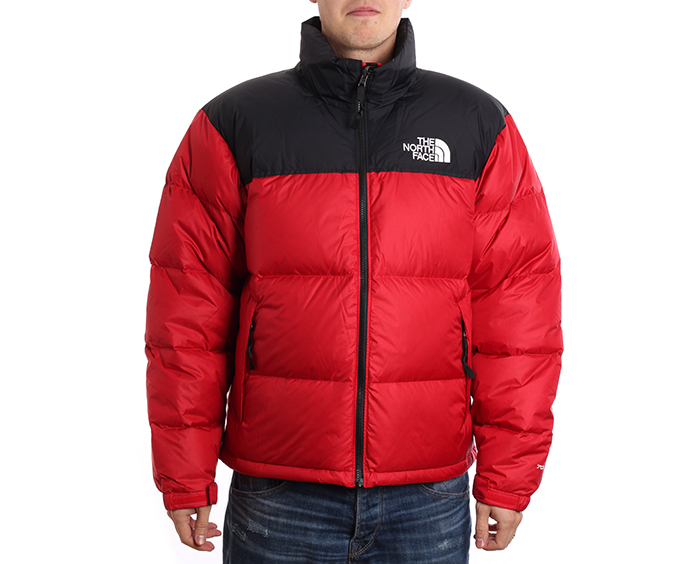 The north face store nuptse red