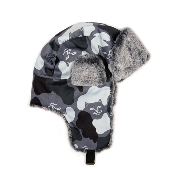 RIPNDIP Aviator Hat Black Out Camo 