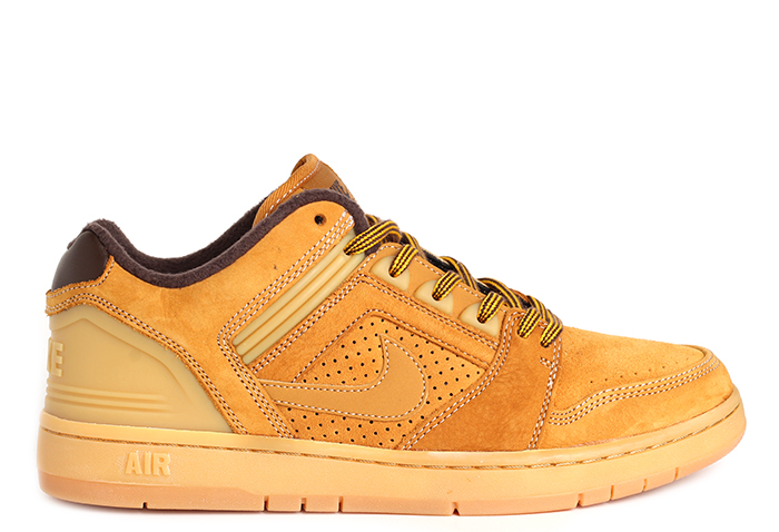 nike sb air force 2 low premium wheat