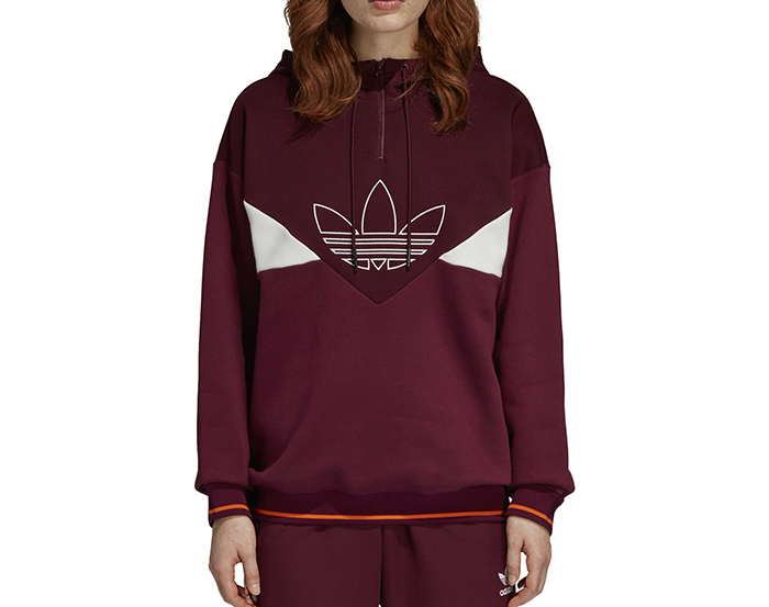 Adidas Womens CLRDO OG Hoodie Maroon Boardvillage Streetwear Suomalainen Katumuodin Verkkokauppa