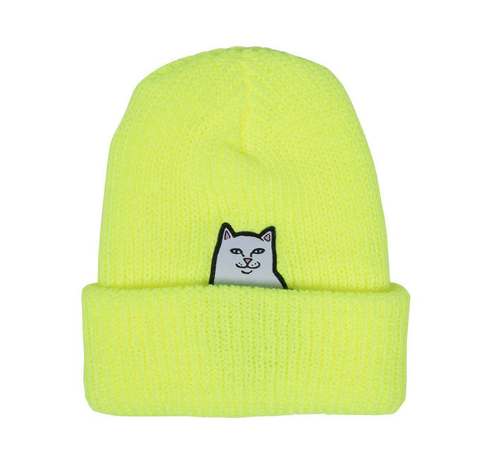 ripndip lord nermal rib beanie