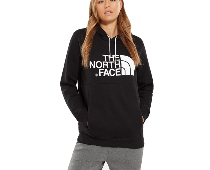 black north face hoodie womens