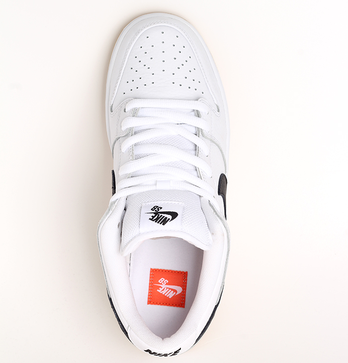 nike sb dunk low pro iso white