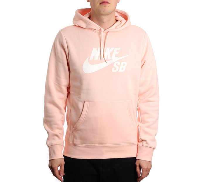 coral nike sweatshirt