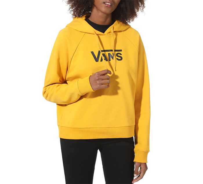 yellow vans hoodie womens