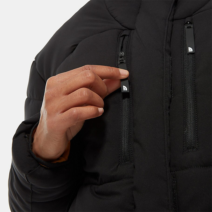 The North Face Womens Himalayan Puffer Jacket TNF Black Boardvillage