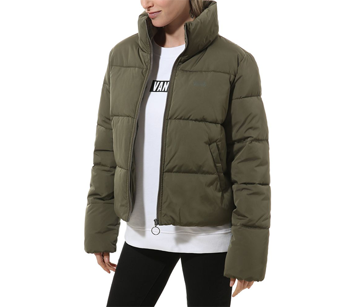 vans long puffer jacket