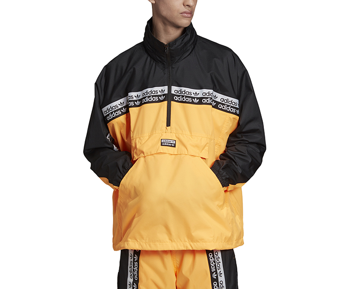 adidas originals jacket orange