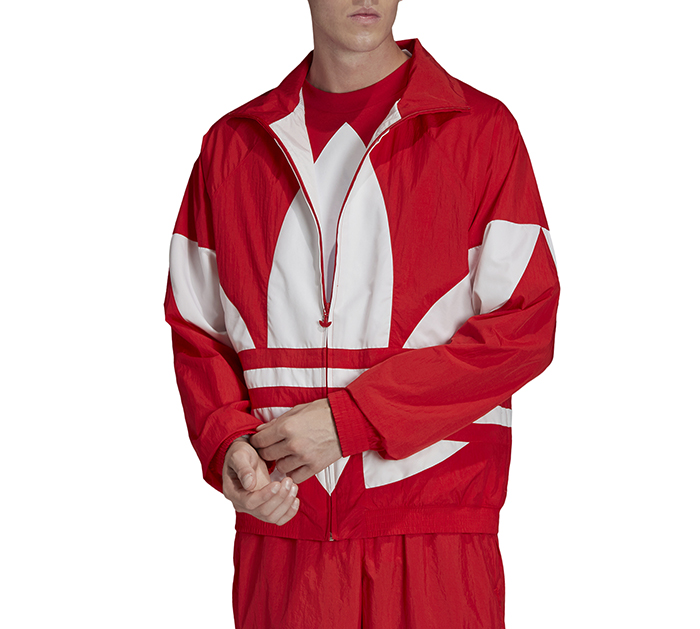 adidas originals red jacket