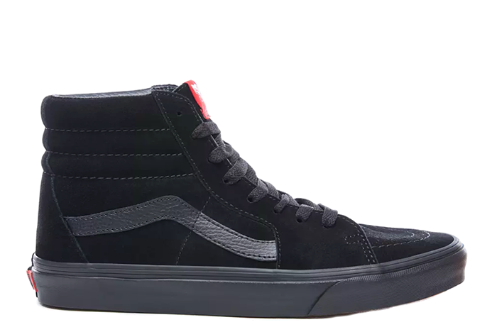 vans sk8hi black