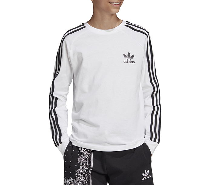 adidas 3 stripes ls t