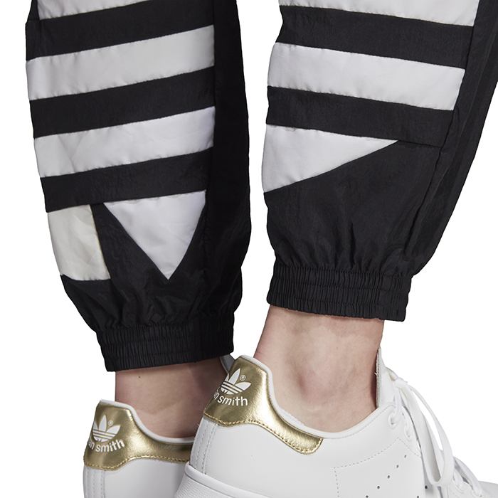 Adidas Originals Womens Large Logo Track Pants Black / White - Boardvillage