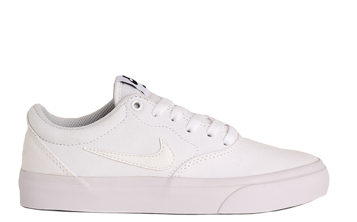 nike sb charge canvas white womens