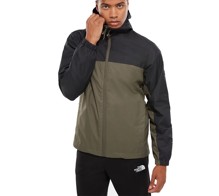 north face mountain q jacket green