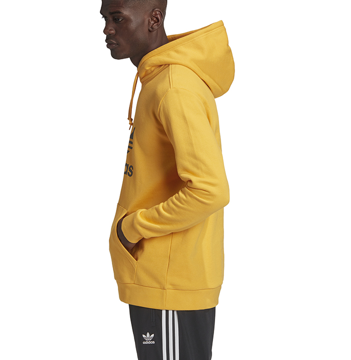 Adidas Originals Trefoil Hoodie Active Gold Boardvillage Streetwear Suomalainen Katumuodin Verkkokauppa