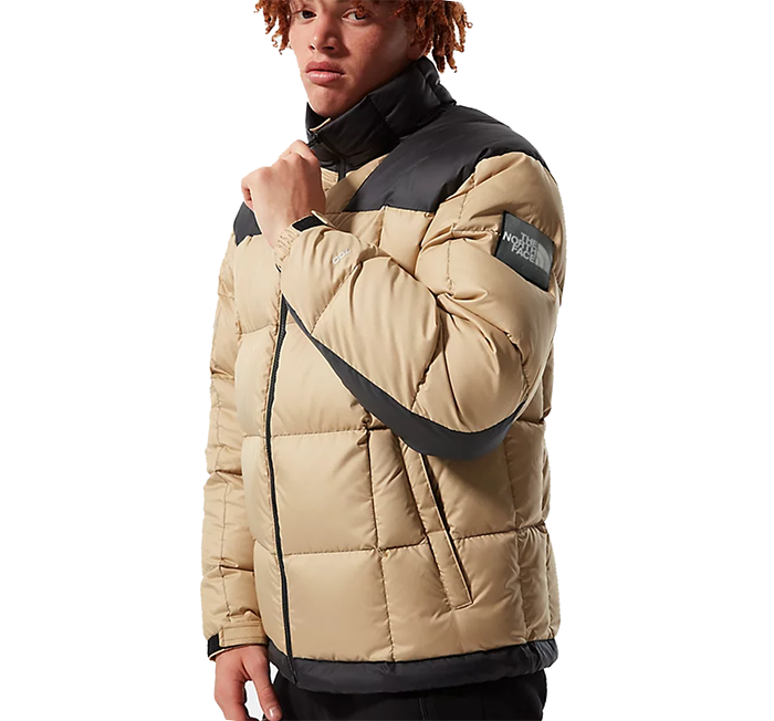 the north face lhotse jacket in khaki