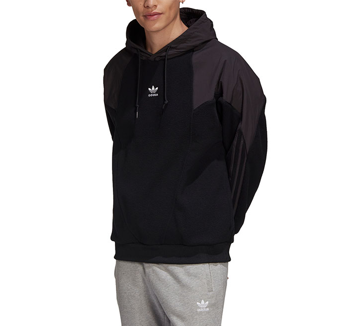 Big trefoil mix hoodie 2025